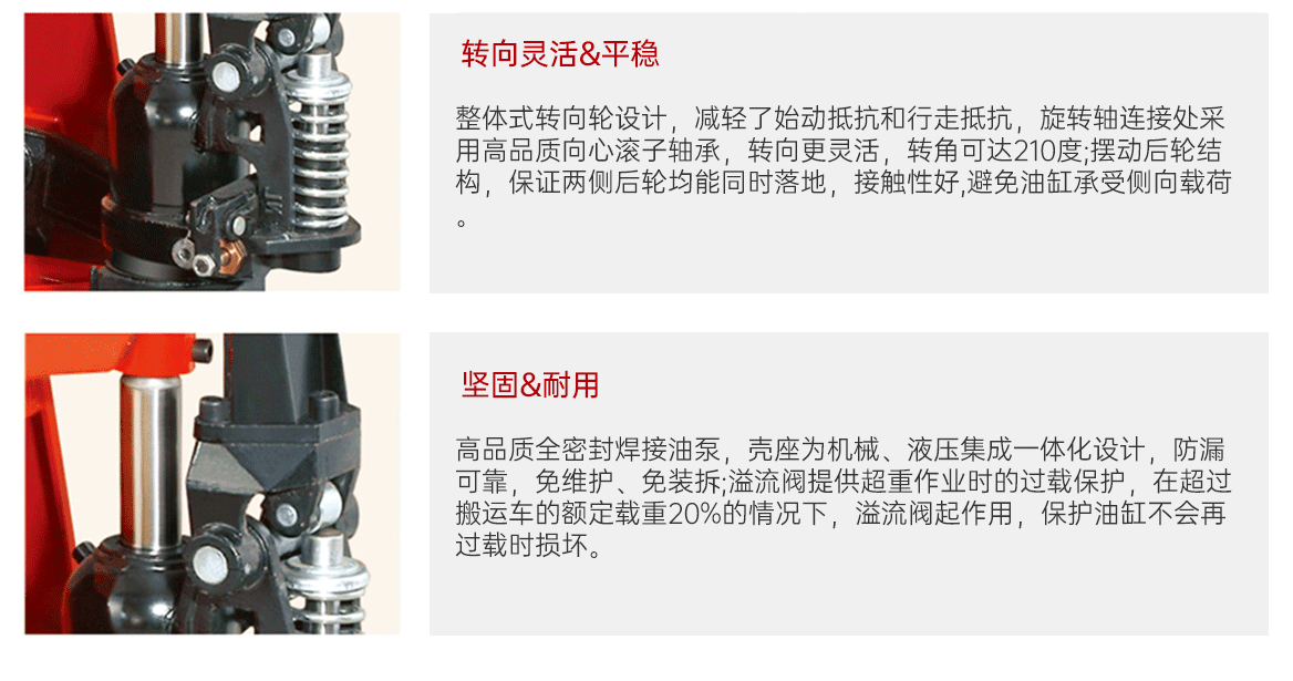 手动液压搬运车CBY-DF产品优势